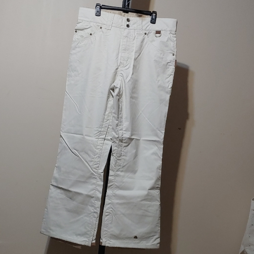 Allyance Men's Antique White Snow Pants NWOT Size L